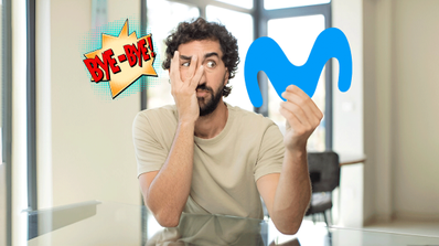 hombre logo movistar