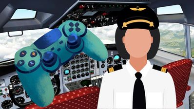 simulación vuelo piloto avión