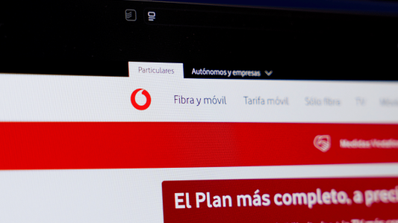 imagen de la página web de vodafone