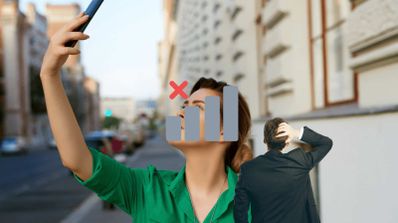 imagen de una persona sin cobertura