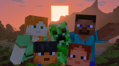 Modo Foto de Minecraft