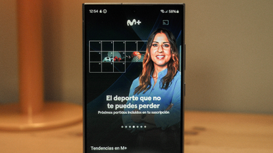 Interfaz móvil de Movistar Plus+