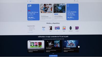 imagen de la web de movistar
