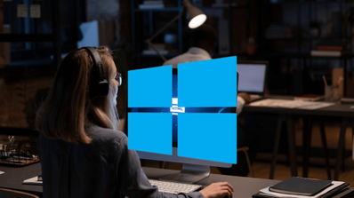 imagen de un ordenador de windows