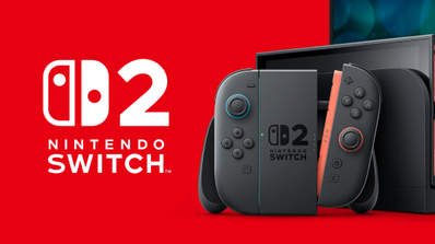 Imagen ilustrativa de la Nintendo Switch 2 junto al dock oficial