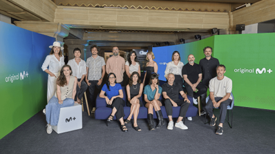 Foto de la presentación de Movistar Plus+ con los asistentes