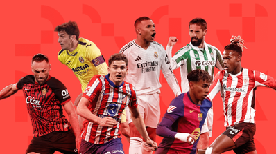 Jugadores de fútbol destacados en la competición LaLiga EA Sports