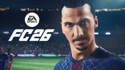 Carátula de EA Sports FC 26 con el rostro de Zlatan Ibrahimović