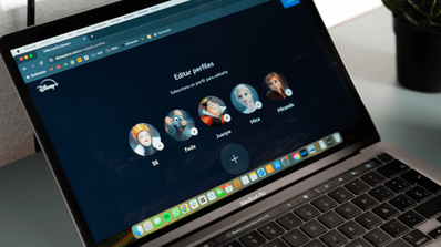 Edición de perfiles en la web de Disney+