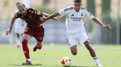 Una foto de un partido del Real Madrid Castilla en Marca