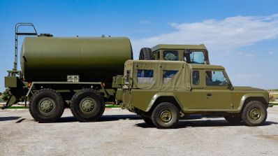 Vehículos de combate de infantería Pizarro del Ejército de Tierra español en maniobras, representativos de las unidades que podrían equipar el sistema de camuflaje Kallisto Shield
