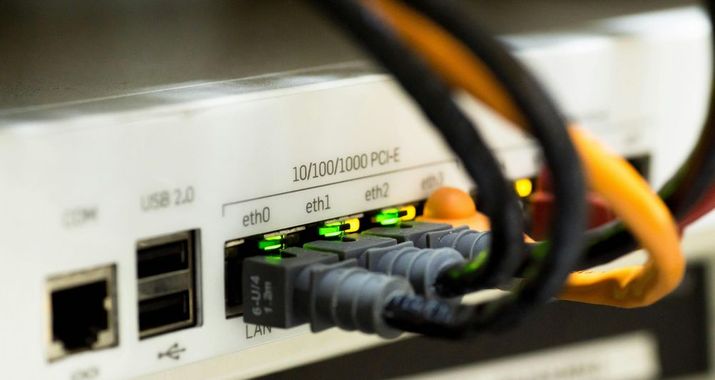 Conexiones a un router instalado en el hogar