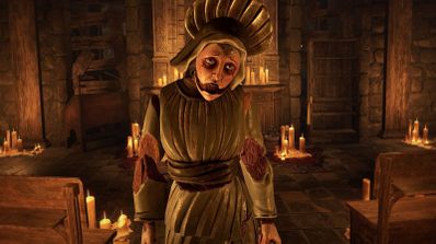 Una escena de terror del juego Crisol: Theater of Idols
