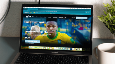 La imagen de un jugador de la selección brasileña en el servicio Movistar Plus+