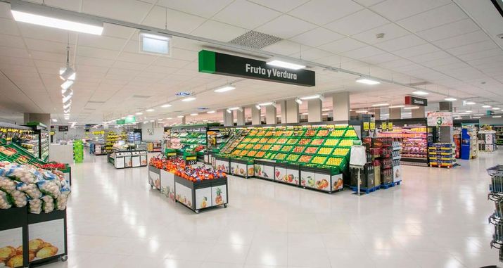 El interior de una tienda de Mercadona