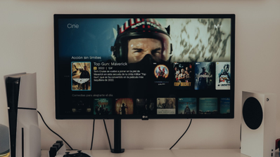 Interfaz de Movistar Plus+ con las películas preseleccionadas para ver en el servicio de televisión