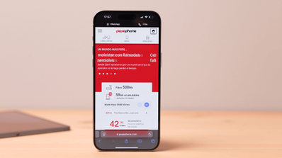 imagen móvil con tarifa de fibra y móvil de Pepephone