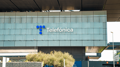 Edificio de Telefónica en Madrid
