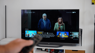 La serie Poquita fe en la interfaz de Movistar Plus+