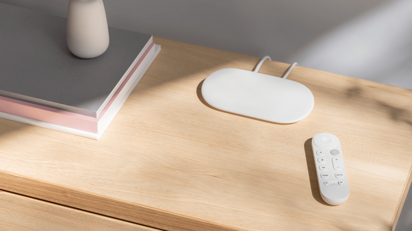 Un setup con el Google TV Streamer