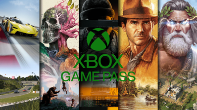 Imagen de los principales juegos que forman el servicio Xbox Game Pass