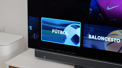 pestaña de fútbol en Movistar Plus+