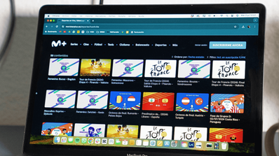 Imagen de la interfaz de Movistar Plus+