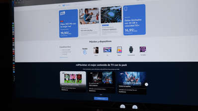 Imagen de la web de Movistar