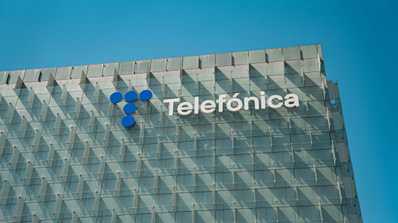 Un vistazo al edificio de Telefónica ubicado en Madrid