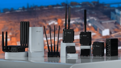 routers portátiles Milesight IoT con conexión móvil