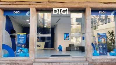 Imagen de una tienda de Digi