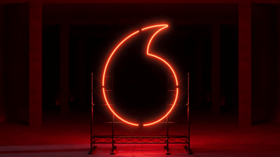 Logo de Vodafone en el Black Friday de 2025