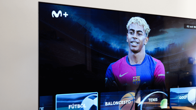 Imagen de una Smart TV con Movistar Plus+