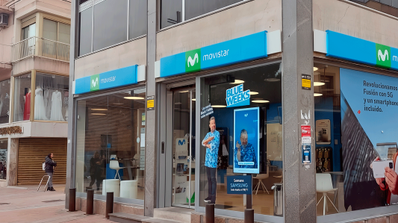 tienda de Movistar