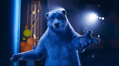 El oso de la operadora O2