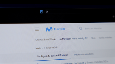 Captura de la página web oficial de Movistar donde se promociona la tarifa miMovistar Max