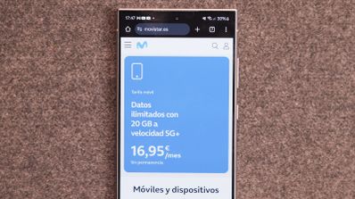 Imagen de un smartphone de Movistar