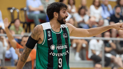 Imagen de Ricky Rubio en un partido del Joventud de Badalona