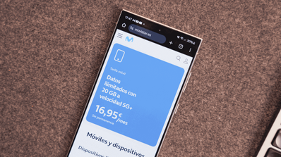 Imagen de un smartphone de Movistar