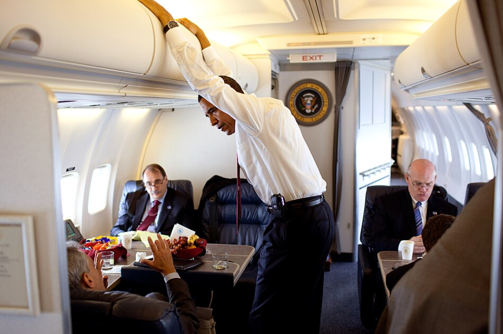 Air Force Two Barack Obama