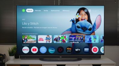 Aplicación de Disney+ en una Smart TV