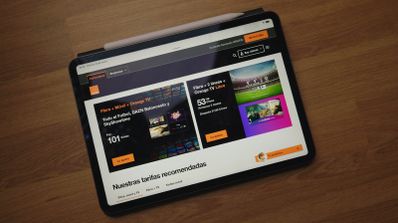 Orange TV en un tablet