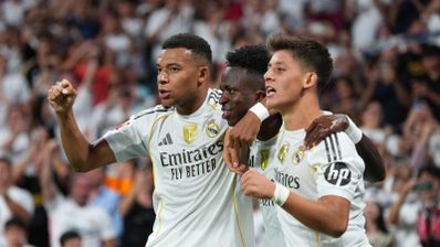 Imagen de un partido de Champions del Real Madrid