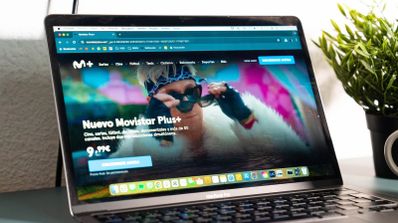 La interfaz de Movistar Plus+ en un portátil