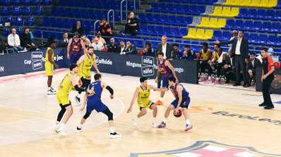 Un partido del F.C. Barcelona