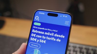Imagen de un smartphone de O2