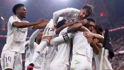Imagen del partido del Real Madrid