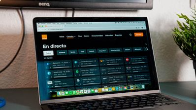 PC en la plataforma Orange TV