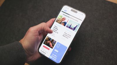Imagen de un smartphone de Movistar