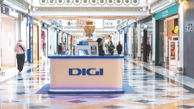 Un stand de Digi